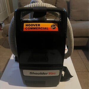 Vintage Hoover comercial Spirit Canister Vacuum Model C20754-070 shoulder vac